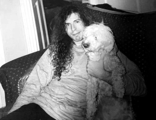 Con la perra Kiss, Madrid 2002