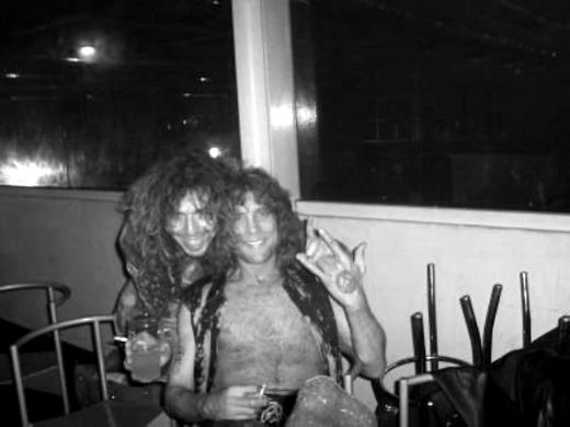 Con Steven Adler (Guns N’ Roses), 2010